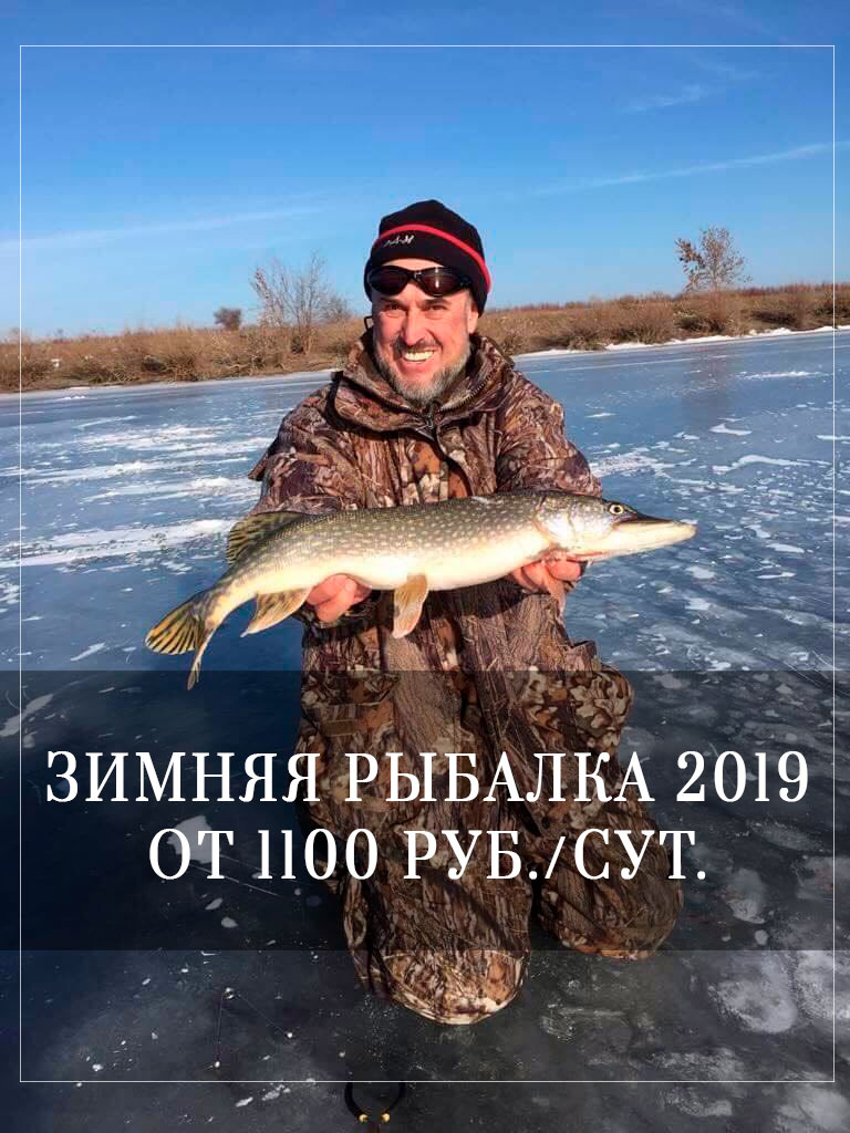 Зимняя рыбалка 2019